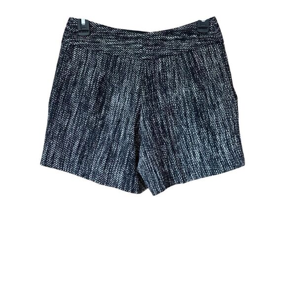 Milly of New York Tweed Pleated Shorts Black Size 2 - Picture 4 of 12